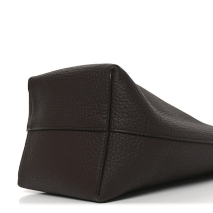 The Row Grained Calfskin Small N/S Park Tote Acajou 9 of 9