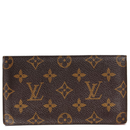 Louis Vuitton Monogram Simple Checkbook Holder Wallet 1 of 7