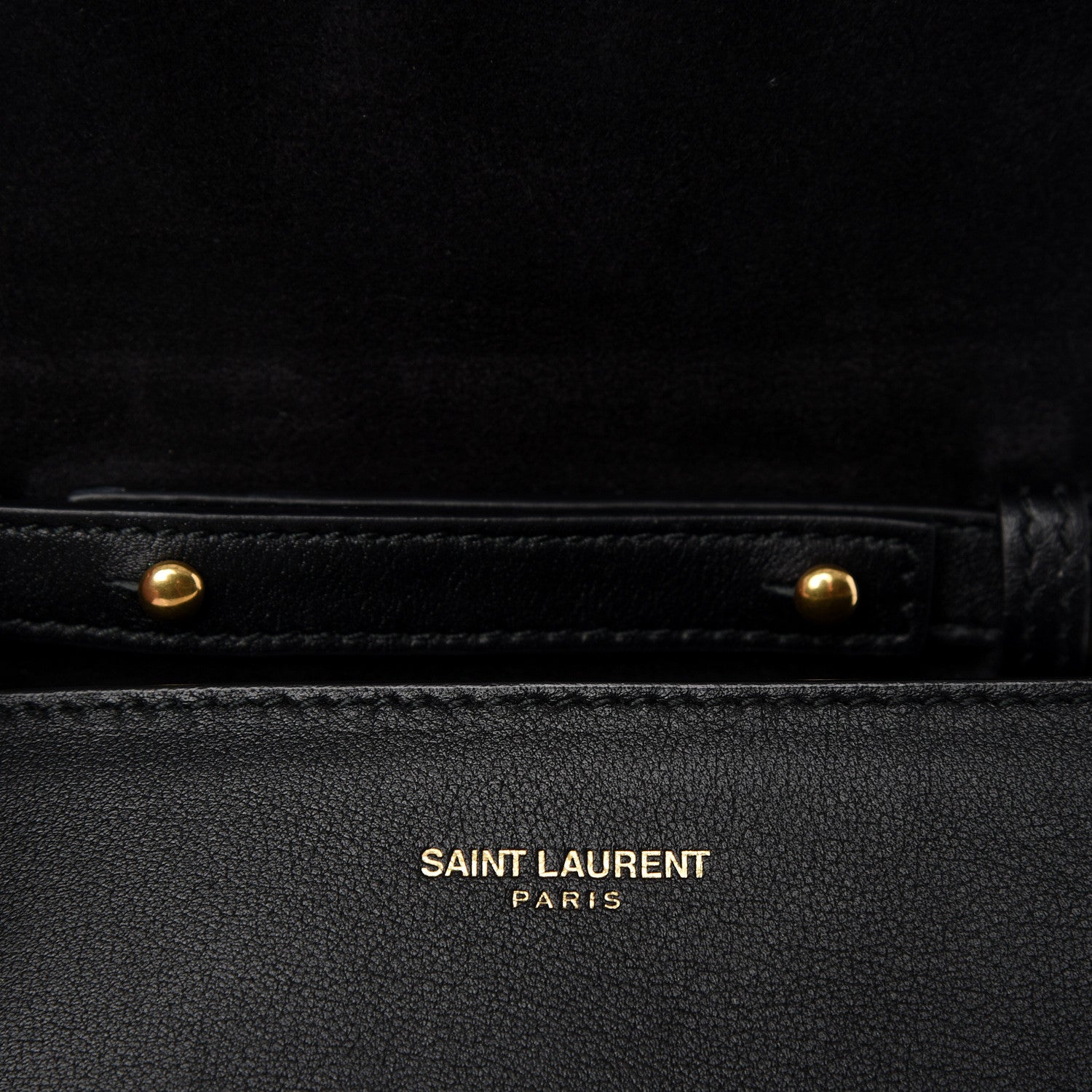 Saint Laurent Calfskin Classic Y Ligne Chain Wallet Black 7 of 11