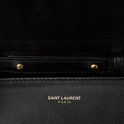 Saint Laurent Calfskin Classic Y Ligne Chain Wallet Black 7 of 11