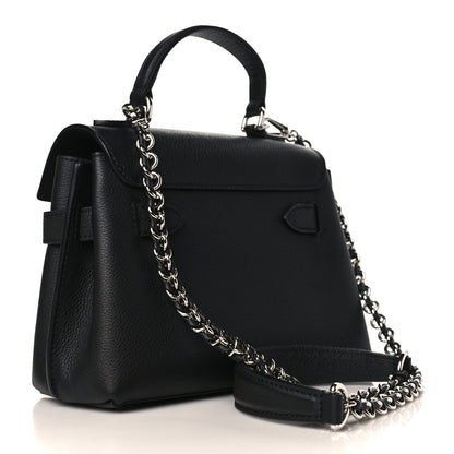 Louis Vuitton Calfskin Lockme Ever Mini Black 2 of 8