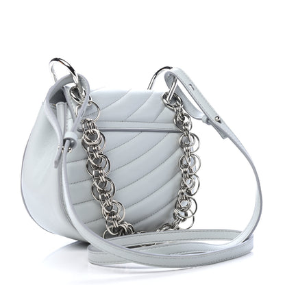 Chloe Calfskin Quilted Mini Drew Bijou Shoulder Bag Airy Grey 2 of 4