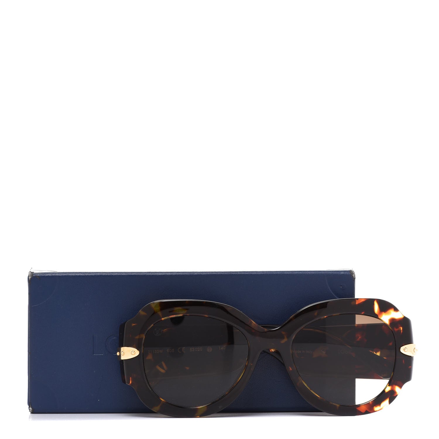 Louis Vuitton Acetate Paris Texas Sunglasses Z1133W Dark Tortoise 8 of 8