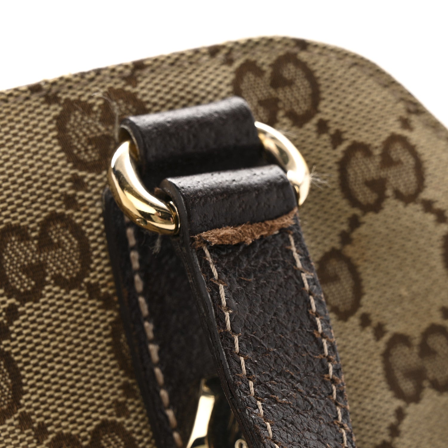 Gucci Monogram Medium Charmy Shoulder Bag Brown 12 of 16