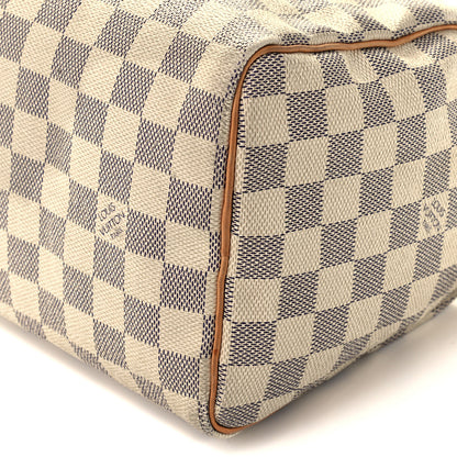 Louis Vuitton Damier Azur Speedy 25 11 of 14