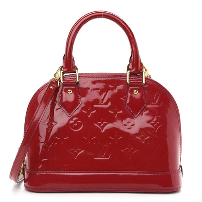Louis Vuitton Vernis Alma BB Rose Indien 1 of 13