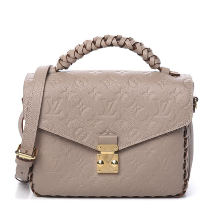 Louis Vuitton Empreinte Braided Pochette Metis Vison 1 of 9