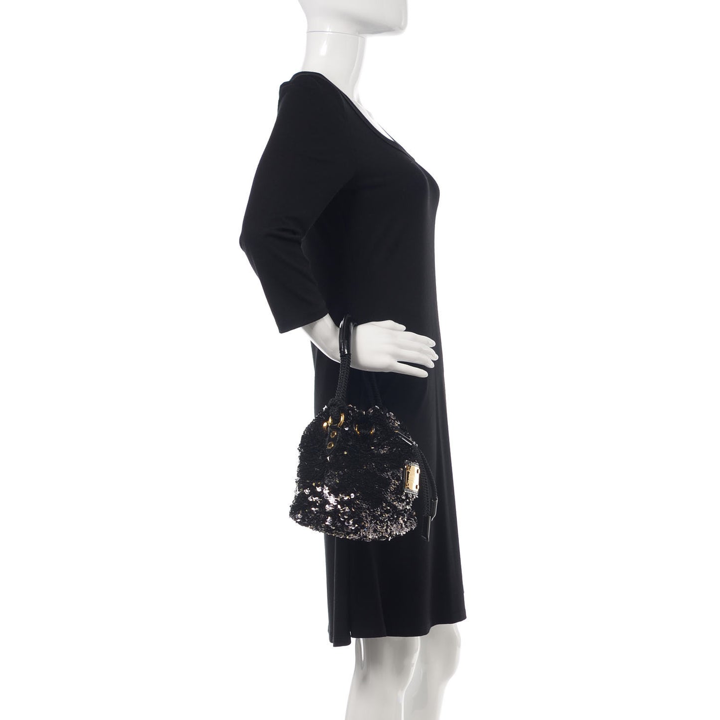 Sequin Mini Noe Rococo Black