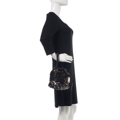 Louis Vuitton Sequin Mini Noe Rococo Black 2 of 9