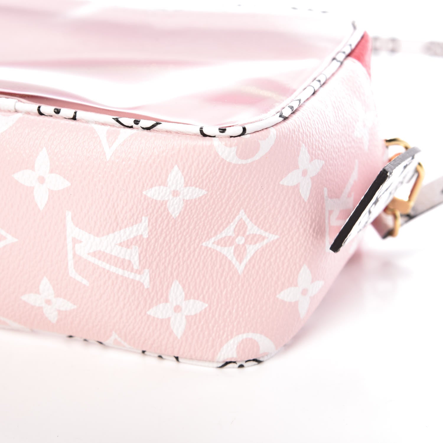 Louis Vuitton Monogram Giant Beach Pouch Rouge 6 of 9