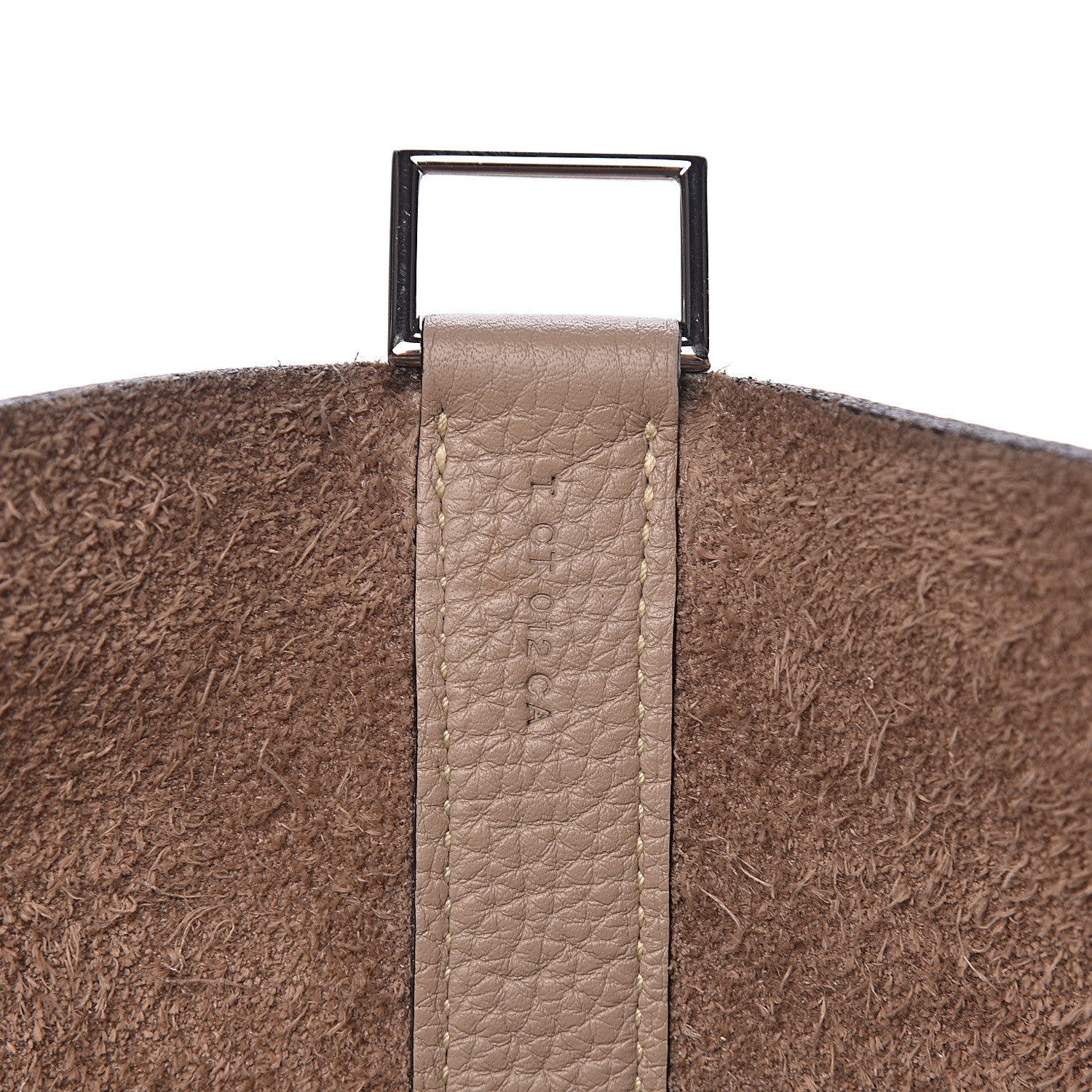 Hermes Taurillon Clemence Picotin Lock TGM Gris Tourterelle 7 of 10
