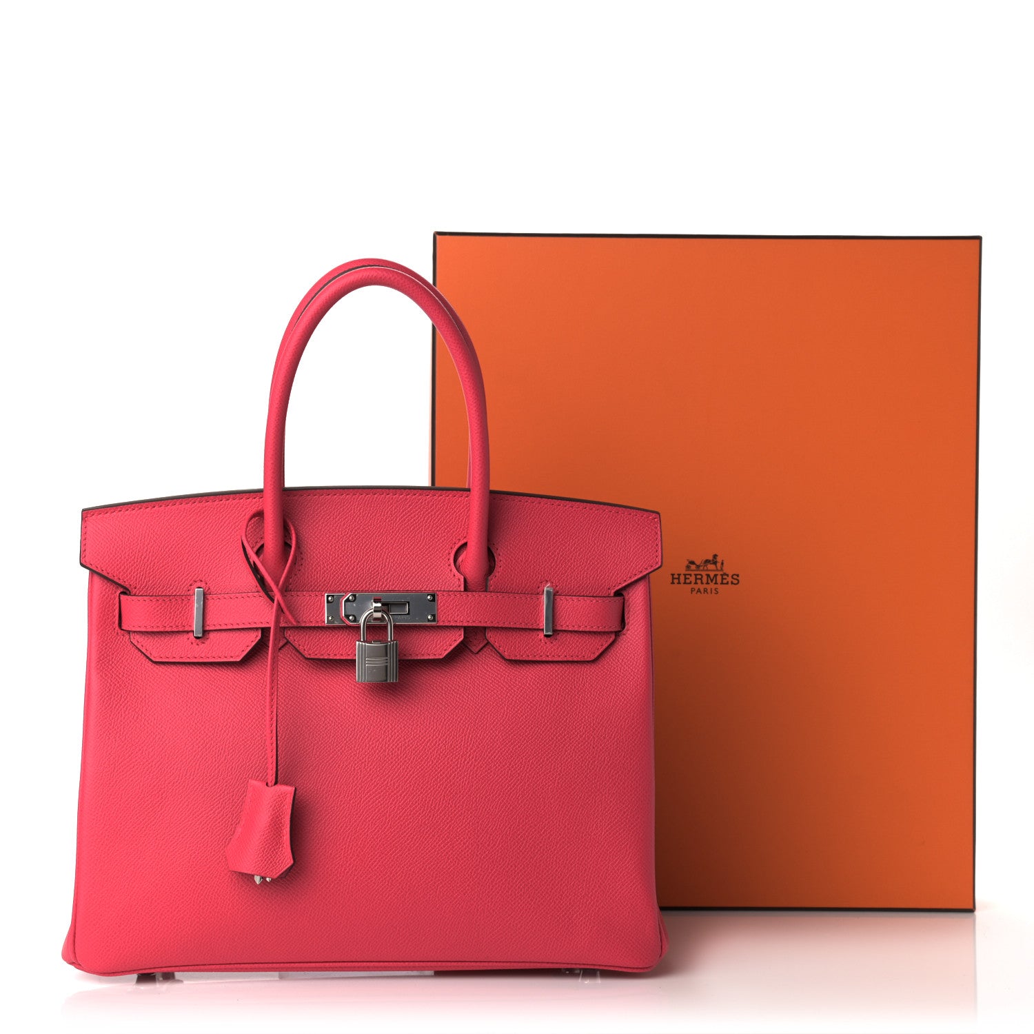 Hermes Epsom Birkin 30 Rose Extreme 11 of 11