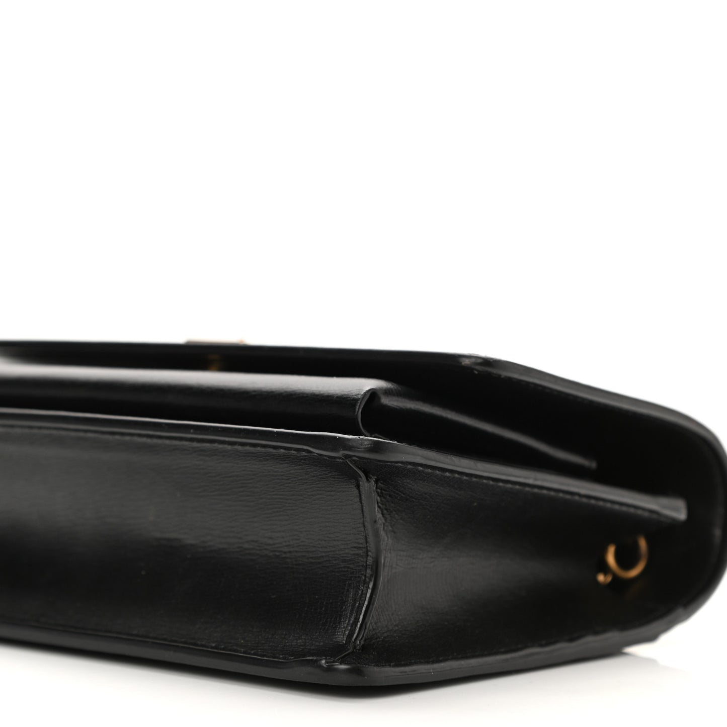 Calfskin Monogram Sunset Chain Wallet Black