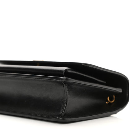 Saint Laurent Calfskin Monogram Sunset Chain Wallet Black 8 of 9