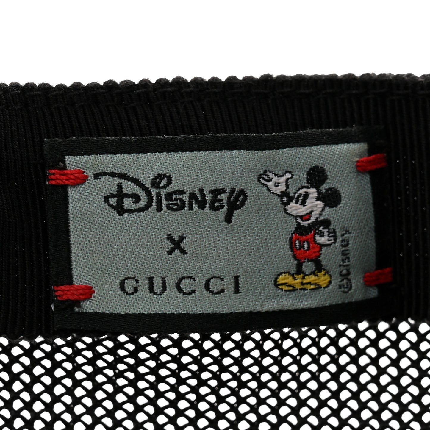 X DISNEY Mini Vintage GG Supreme Monogram Mickey Mouse Baseball Hat XL Beige Vintage Sun Oil