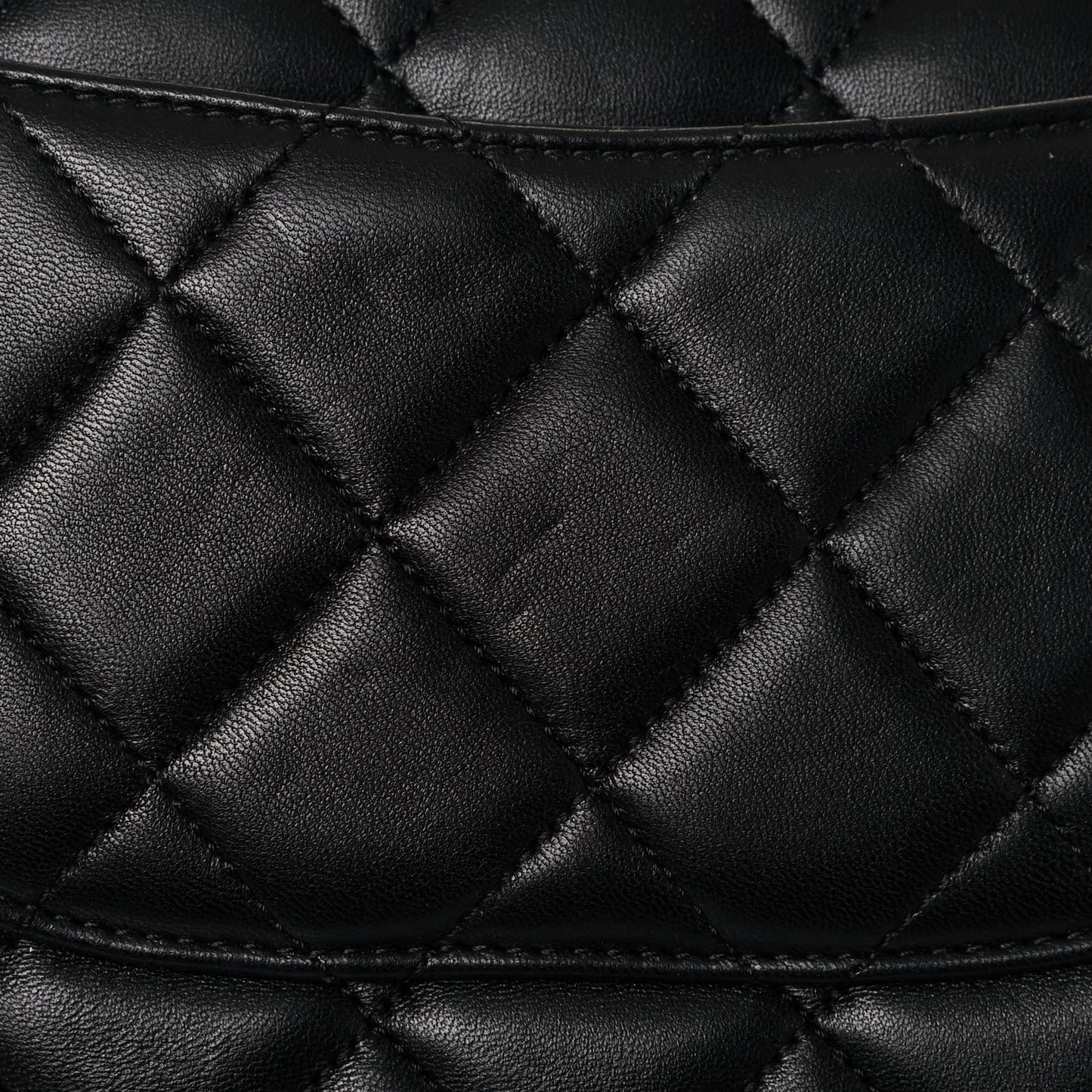 Lambskin Quilted Small Trendy CC Dual Handle Flap Bag Black