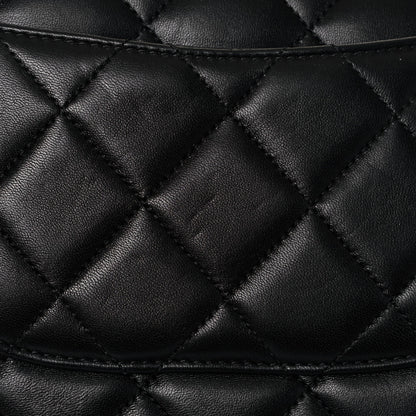 Chanel Lambskin Quilted Small Trendy CC Dual Handle Flap Bag Black 16 of 17