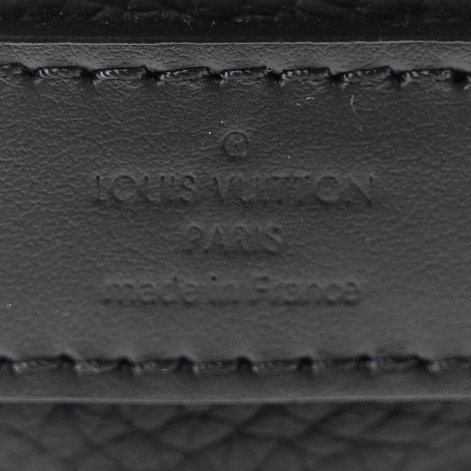 Louis Vuitton Monogram Taurillon Keepall Bandouliere 25 Black 6 of 9