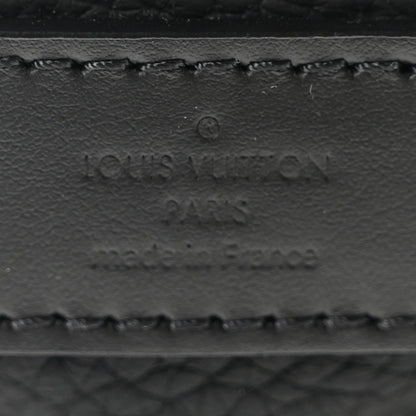 Louis Vuitton Monogram Taurillon Keepall Bandouliere 25 Black 6 of 9