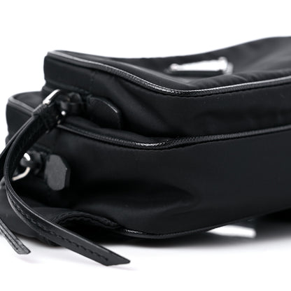 Prada Tessuto Nylon Saffiano Belt Bag Black 9 of 11