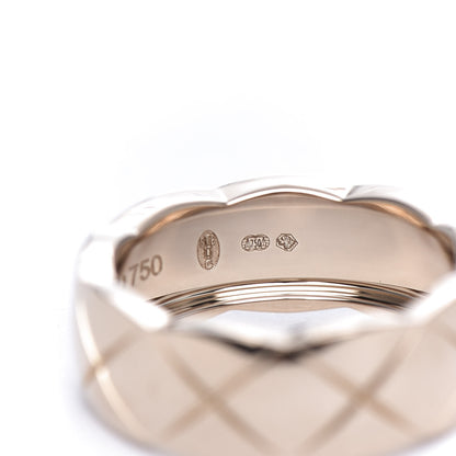 Chanel 18K Beige Gold Small Coco Crush Ring 48 4.5 7 of 7