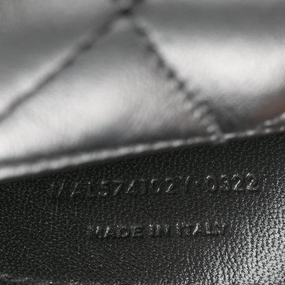 Saint Laurent Calfskin Y Quilted Monogram Small Loulou Bowling Bag Black 7 of 11