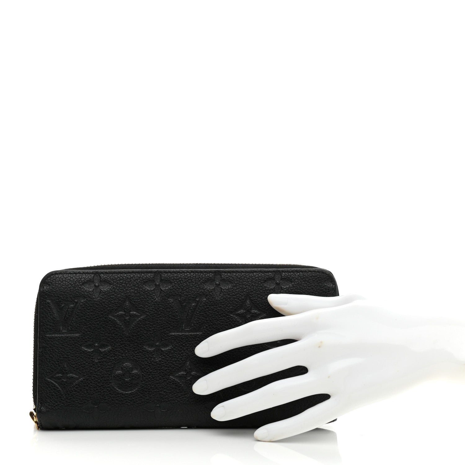 Louis Vuitton Empreinte Zippy Wallet Black 2 of 8