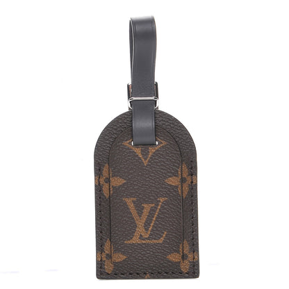 Louis Vuitton Monogram Luggage Tag Black 1 of 2