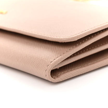 Prada Saffiano Metal Oro Chain Wallet Cammeo 10 of 12