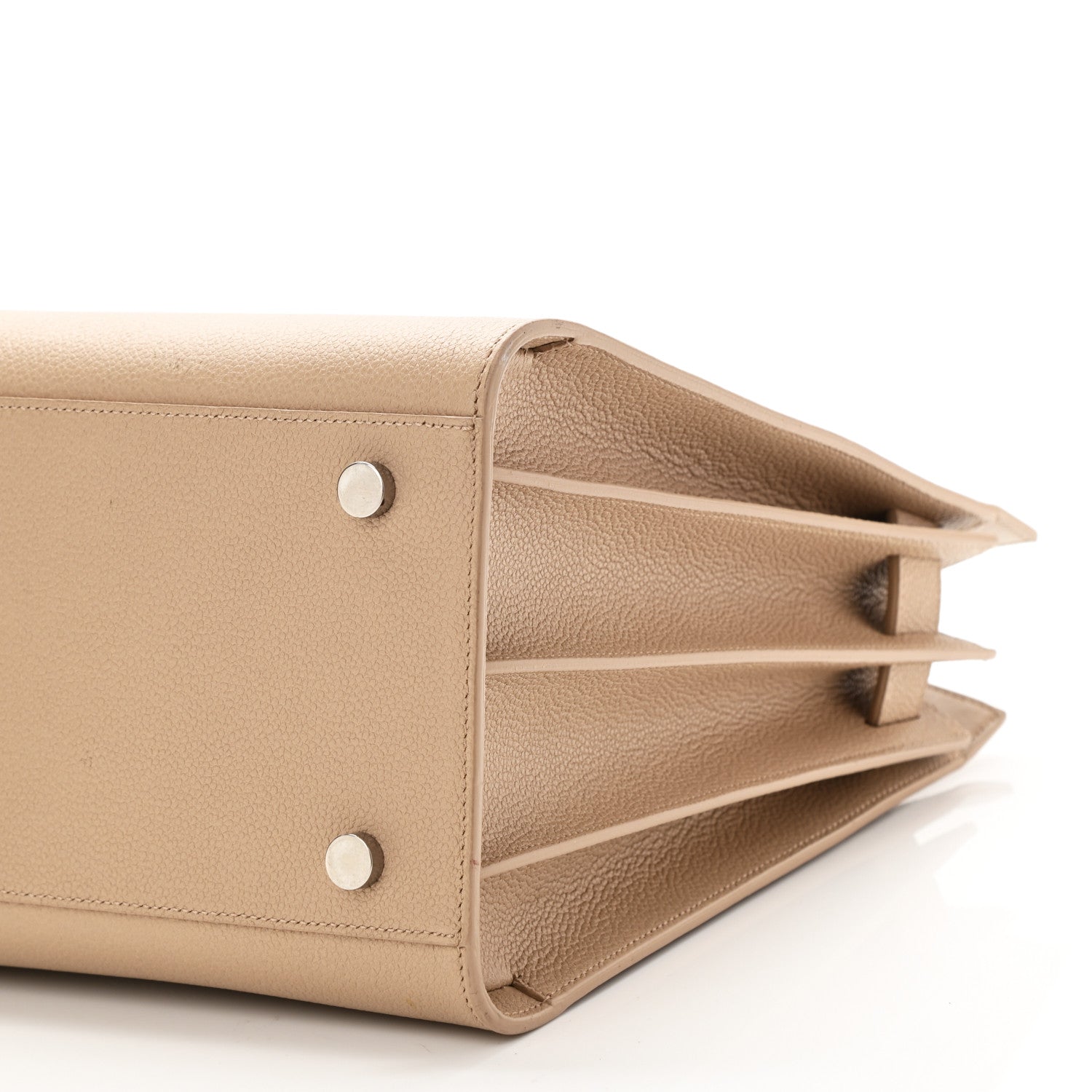 Saint Laurent Grained Calfskin Small Sac De Jour Nude Powder 10 of 10