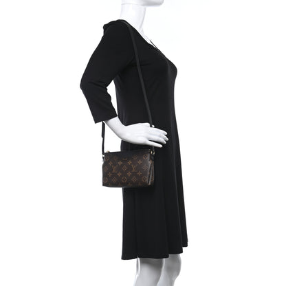 Louis Vuitton Monogram Pallas Crossbody Black 3 of 10