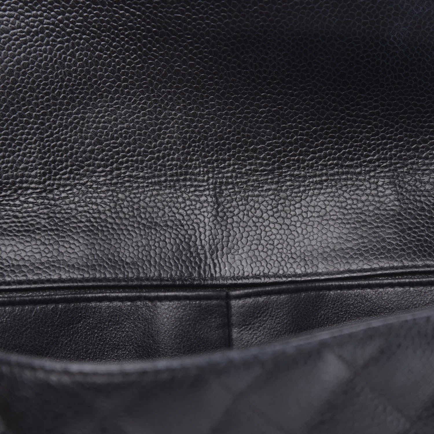 Chanel Caviar Quilted East West Flap Black 11 of 12