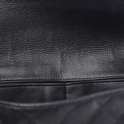Chanel Caviar Quilted East West Flap Black 11 of 12