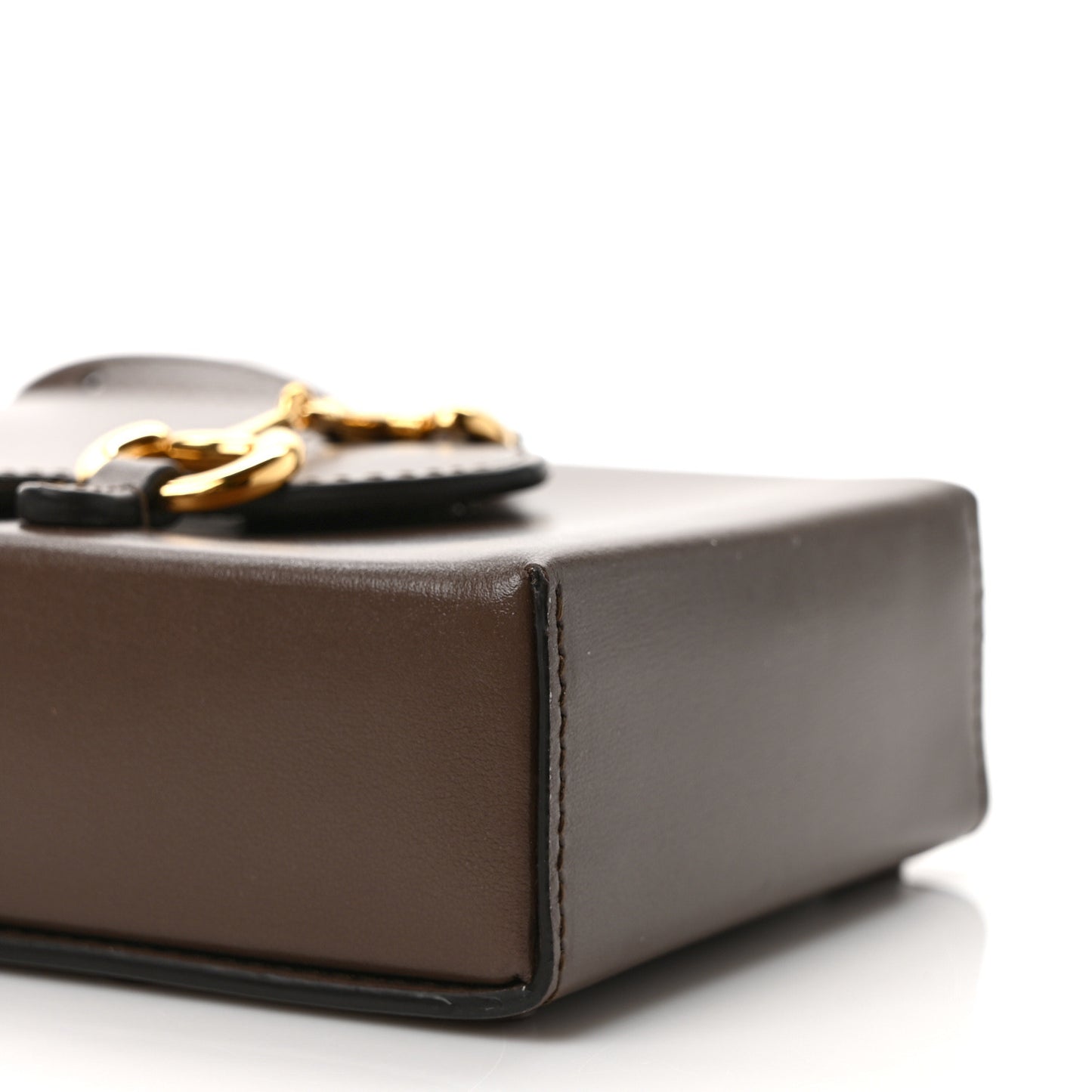 Boarded Plutone Calfskin Mini Horsebit 1955 Crossbody Bag New Acero
