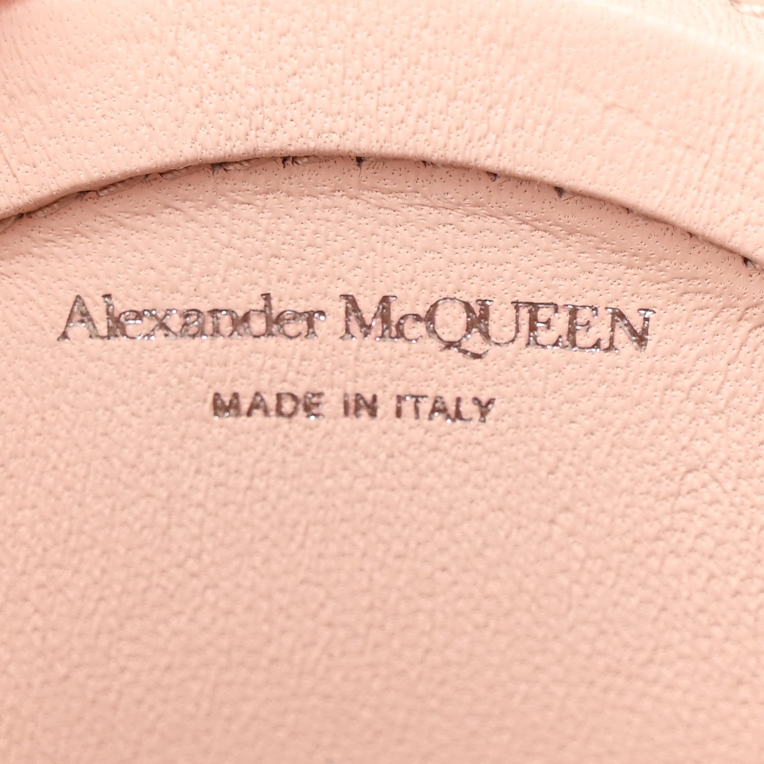 Alexander McQueen Calfskin Mini Curve Bucket Bag  Lilac 6 of 10