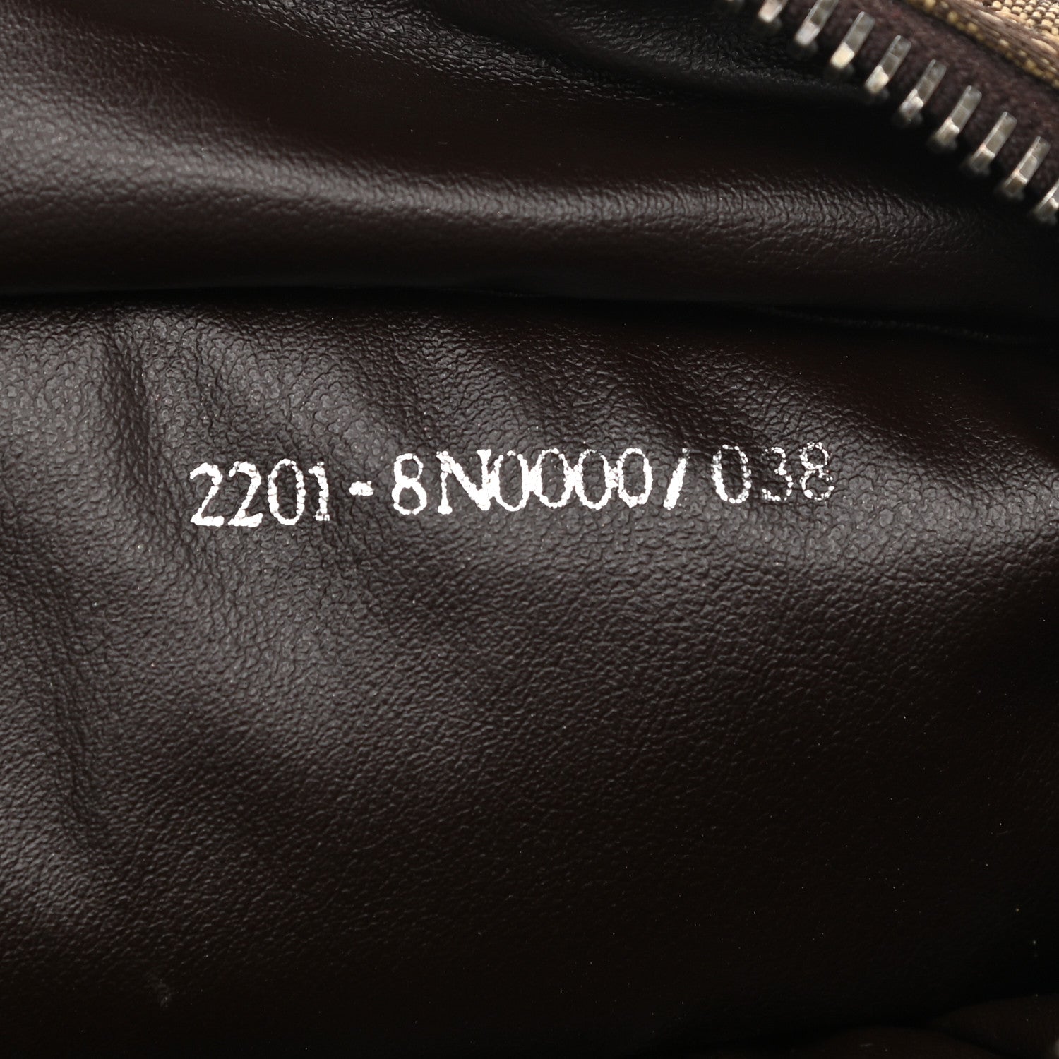 Fendi Zucchino Small Tote Tobacco 7 of 8