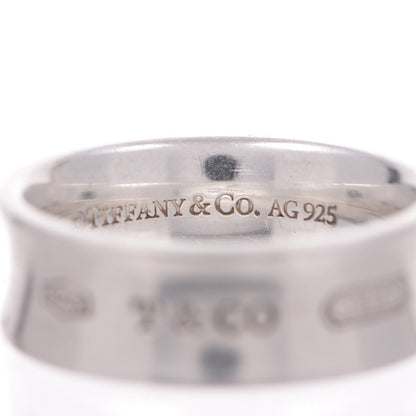 Tiffany Sterling Silver 1837 Band Ring 54 7 4 of 4