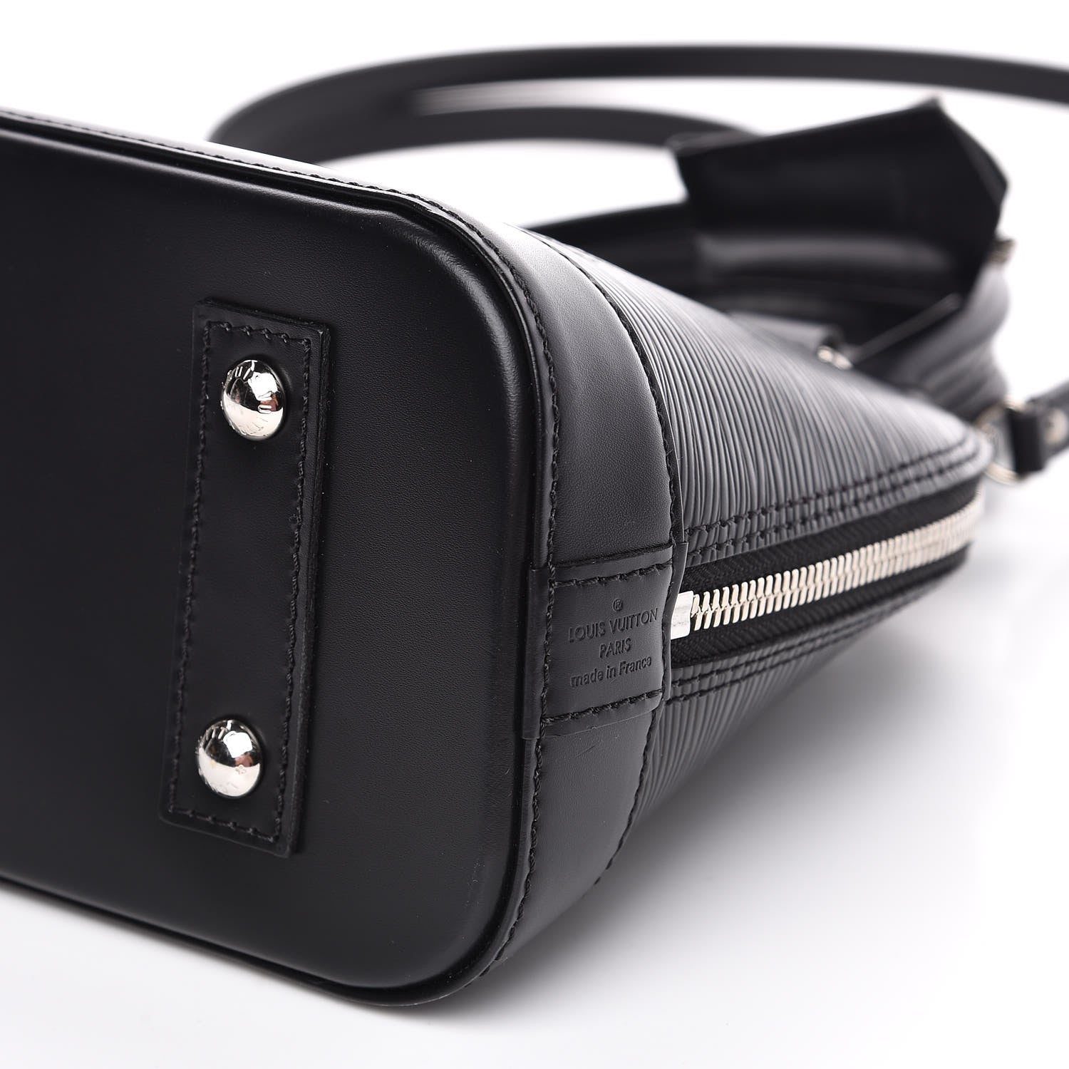Louis Vuitton Epi Alma BB Black 7 of 8