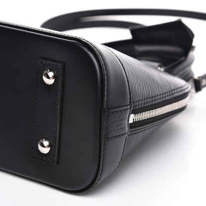 Louis Vuitton Epi Alma BB Black 7 of 8