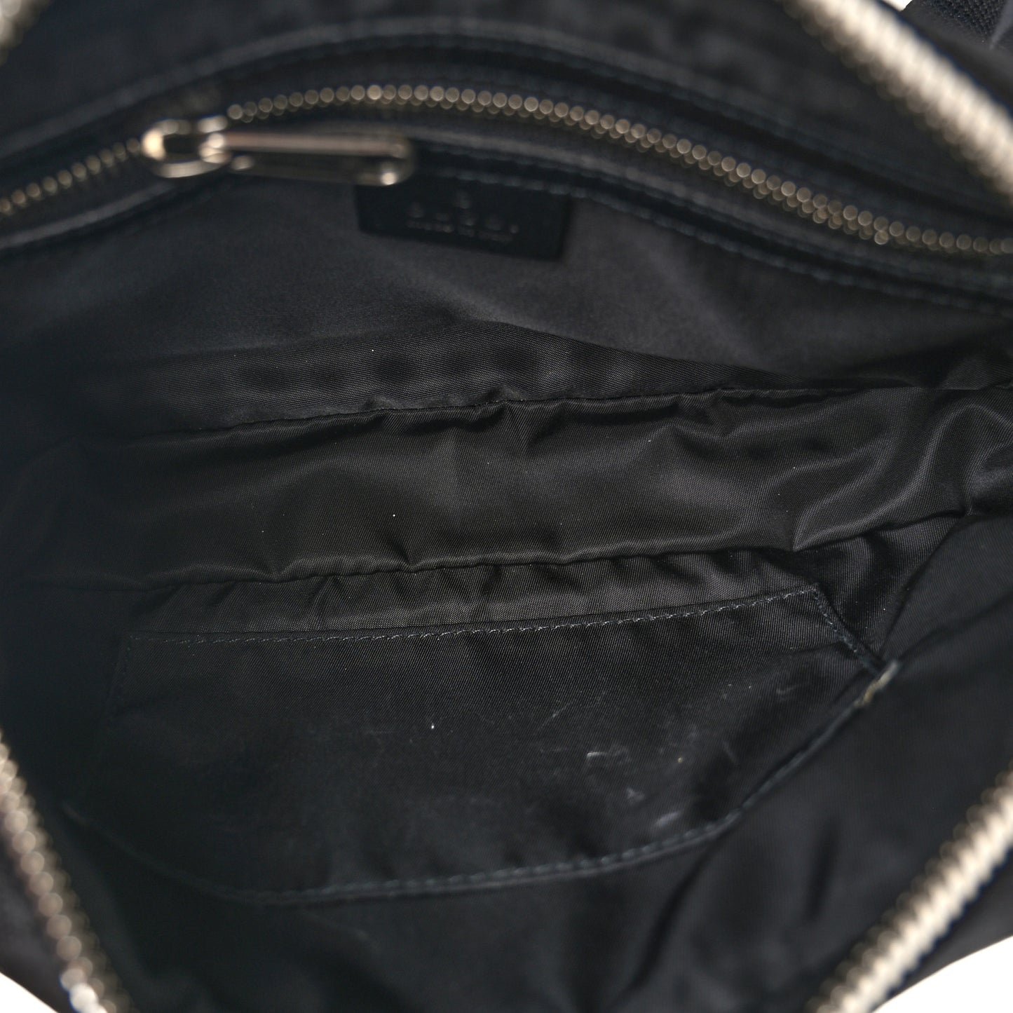 Econyl Nylon Monogram Off The Grid Belt Bag Black