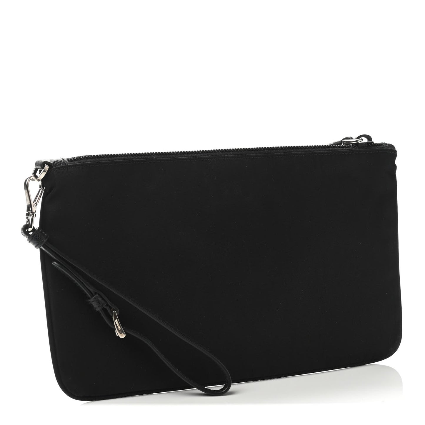 Tessuto Nylon Vela Wristlet Black