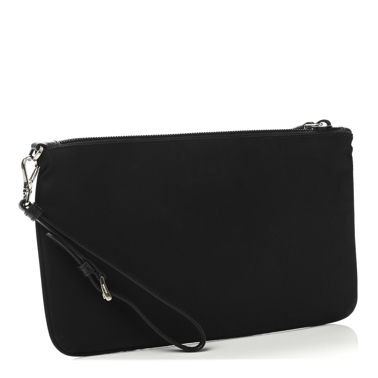 Prada Tessuto Nylon Vela Wristlet Black 2 of 4