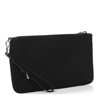 Prada Tessuto Nylon Vela Wristlet Black 2 of 4