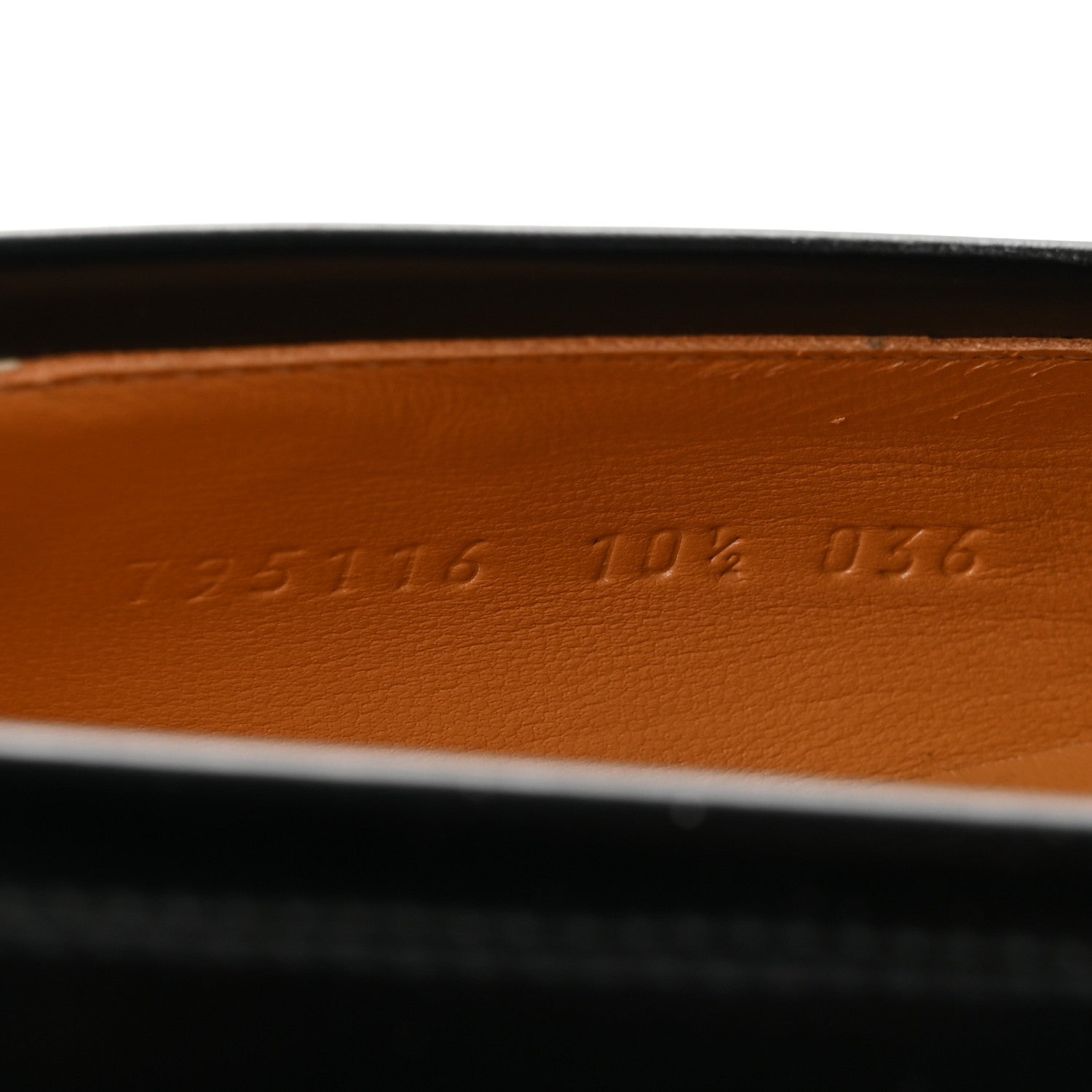 Gucci Betis Glamour Calfskin Mens Jordaan Loafers 10.5 Black 9 of 9