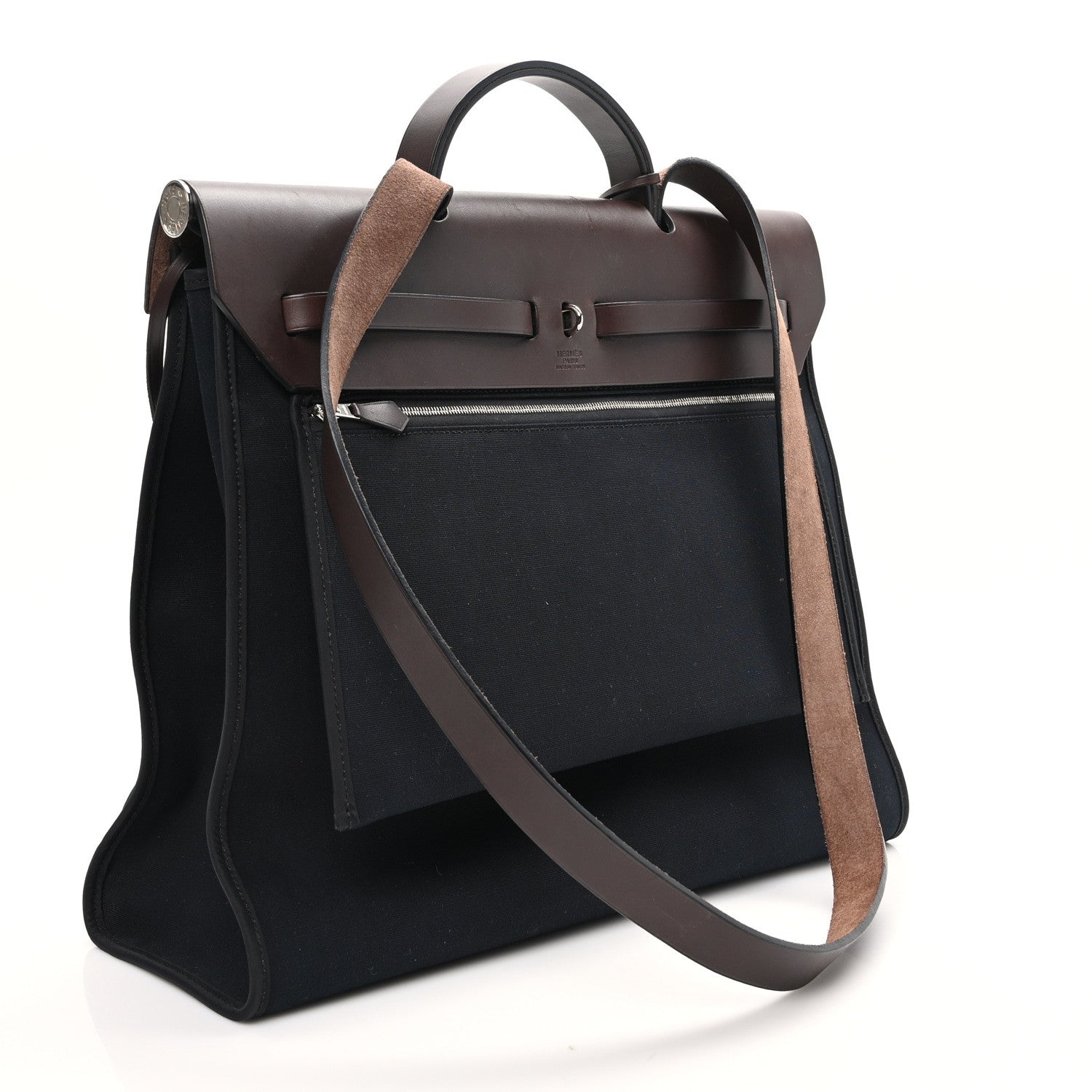 Hermes Toile Vache Hunter 39 GM Black Ebene 4 of 10
