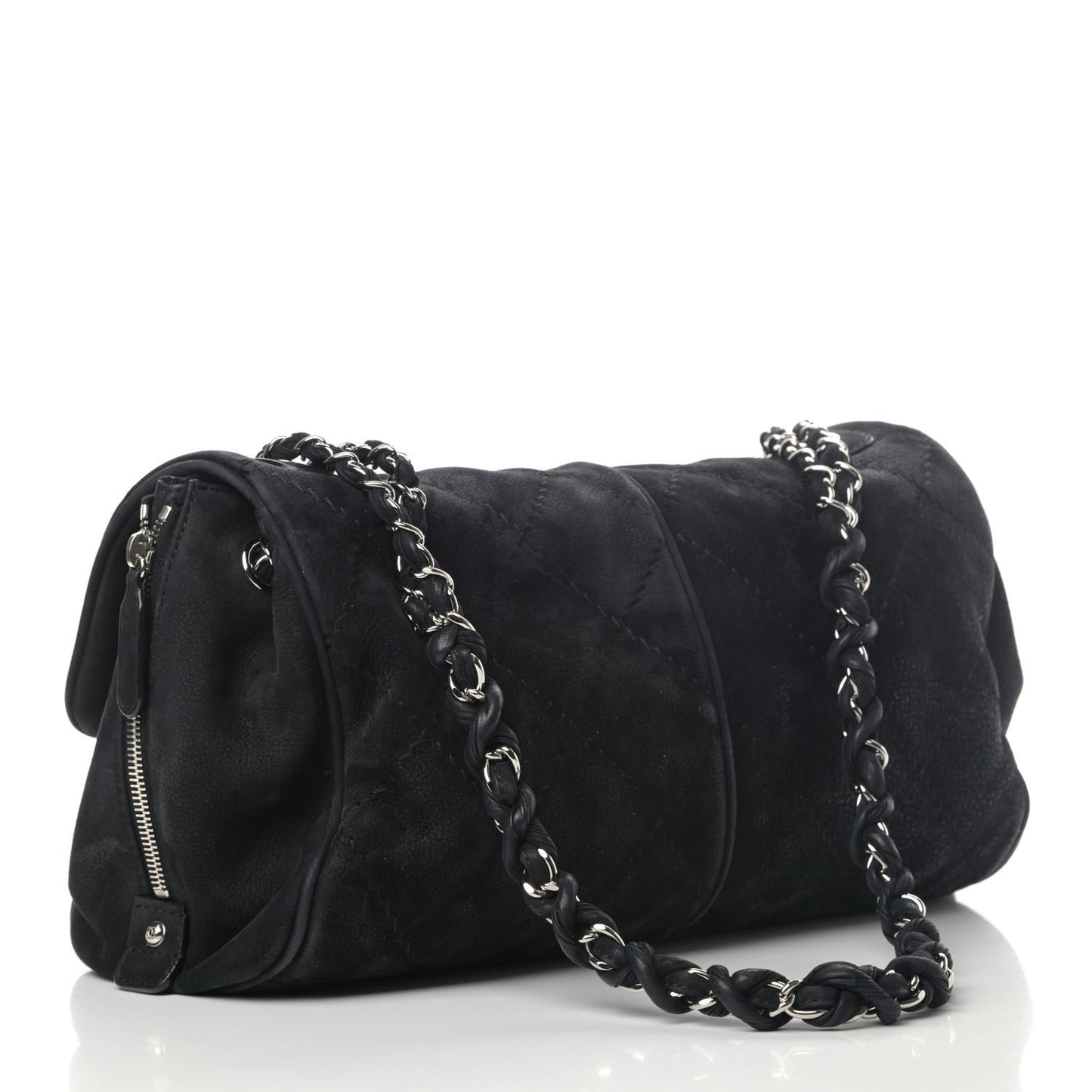 Suede Ultimate Stitch Flap Black