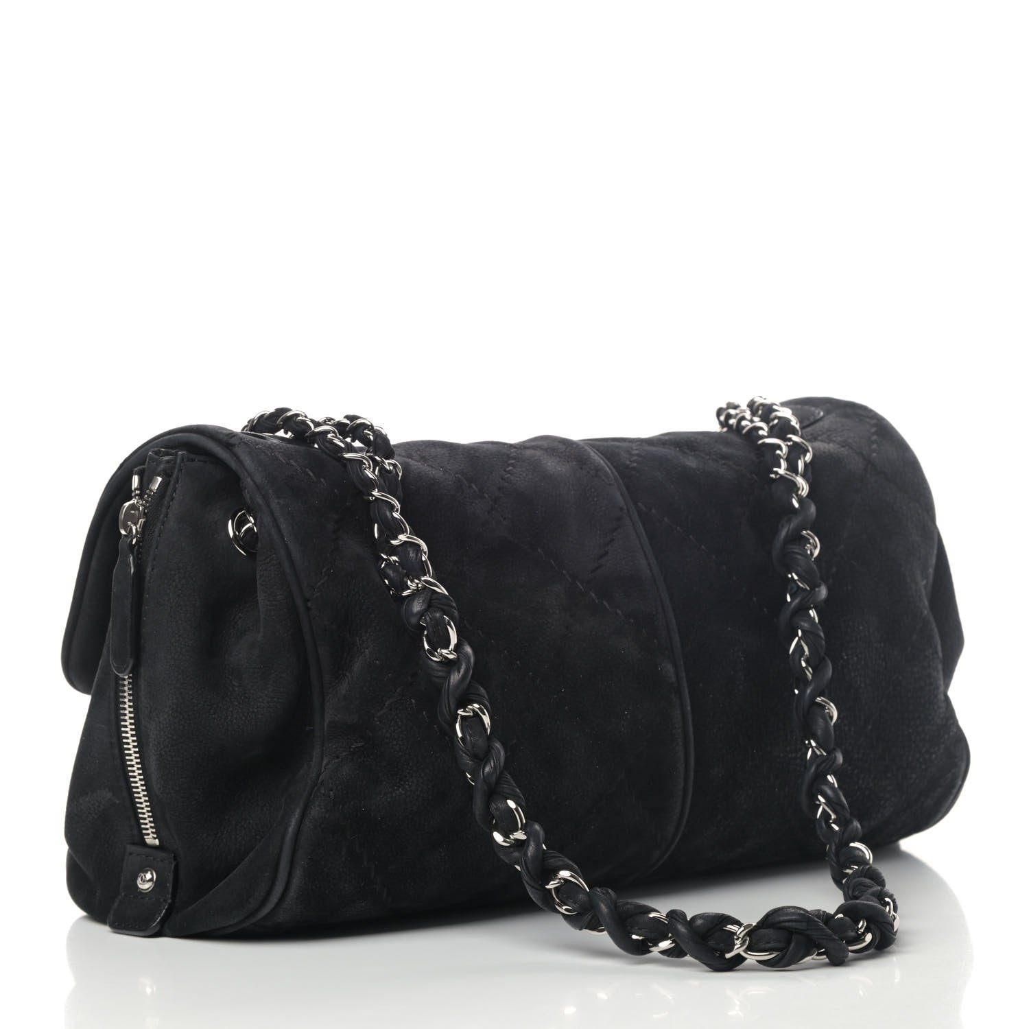 Chanel Suede Ultimate Stitch Flap Black 2 of 4
