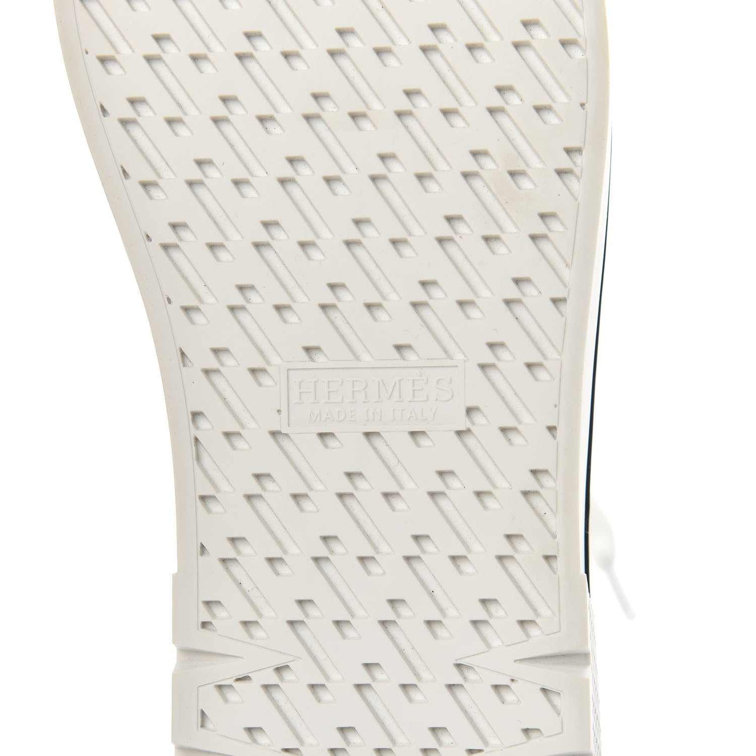 Hermes Epsom Womens Voltage Sneakers 37 White Black 6 of 8