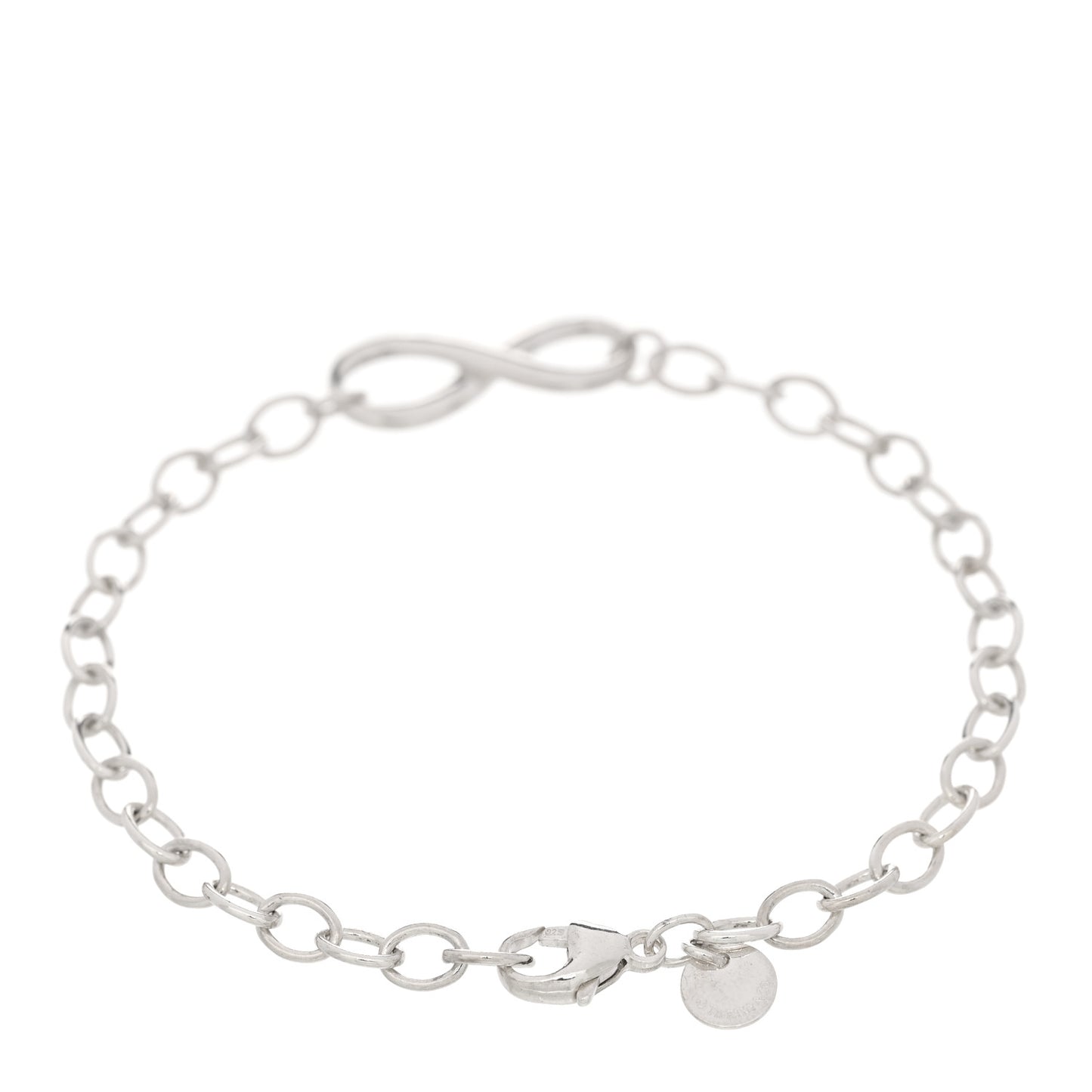 Sterling Silver Infinity Chain Bracelet