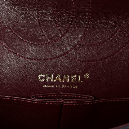 Chanel Distressed Patent Quilted 2.55 Reissue 226 Flap Blue 6 of 10